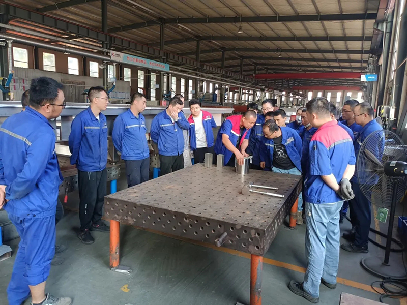 《提升技能，鑄就未來(lái)：公司焊工技能培訓(xùn)火熱進(jìn)行》